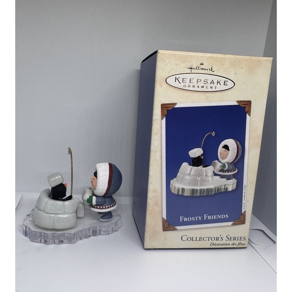 2002 FROSTY FRIENDS Hallmark Keepsake Collector's Ornament #23-MIB